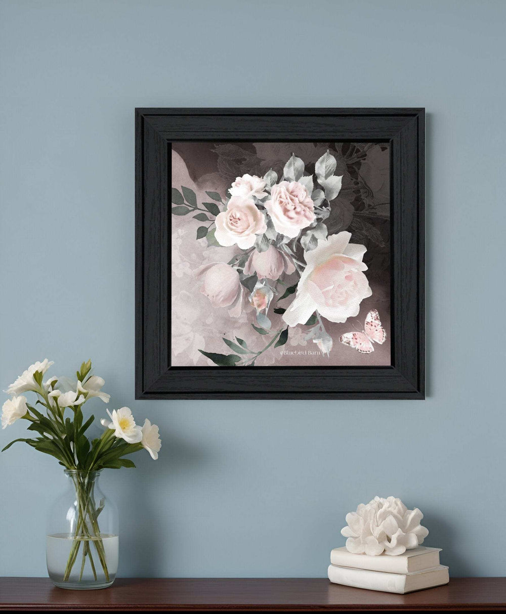 Noir Roses IV 4 Black Framed Print Wall Art - Homeroots - Flyclothing LLC