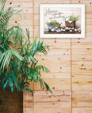 Home is not a Place 2 White Framed Print Wall Art - Homeroots - Flyclothing LLC