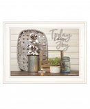 Today I Choose Joy 2 White Framed Print Wall Art - Homeroots - Flyclothing LLC