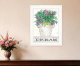 Dream Succulents 2 White Framed Print Wall Art - Homeroots - Flyclothing LLC