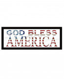 God Bless America 6 Black Framed Print Wall Art - Homeroots - Flyclothing LLC