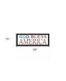 God Bless America 6 Black Framed Print Wall Art - Homeroots - Flyclothing LLC
