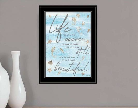 Life is Like 3 Black Framed Print Wall Art - Homeroots - Flyclothing LLC