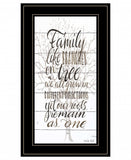 Family 5 Black Framed Print Wall Art - Homeroots - Flyclothing LLC