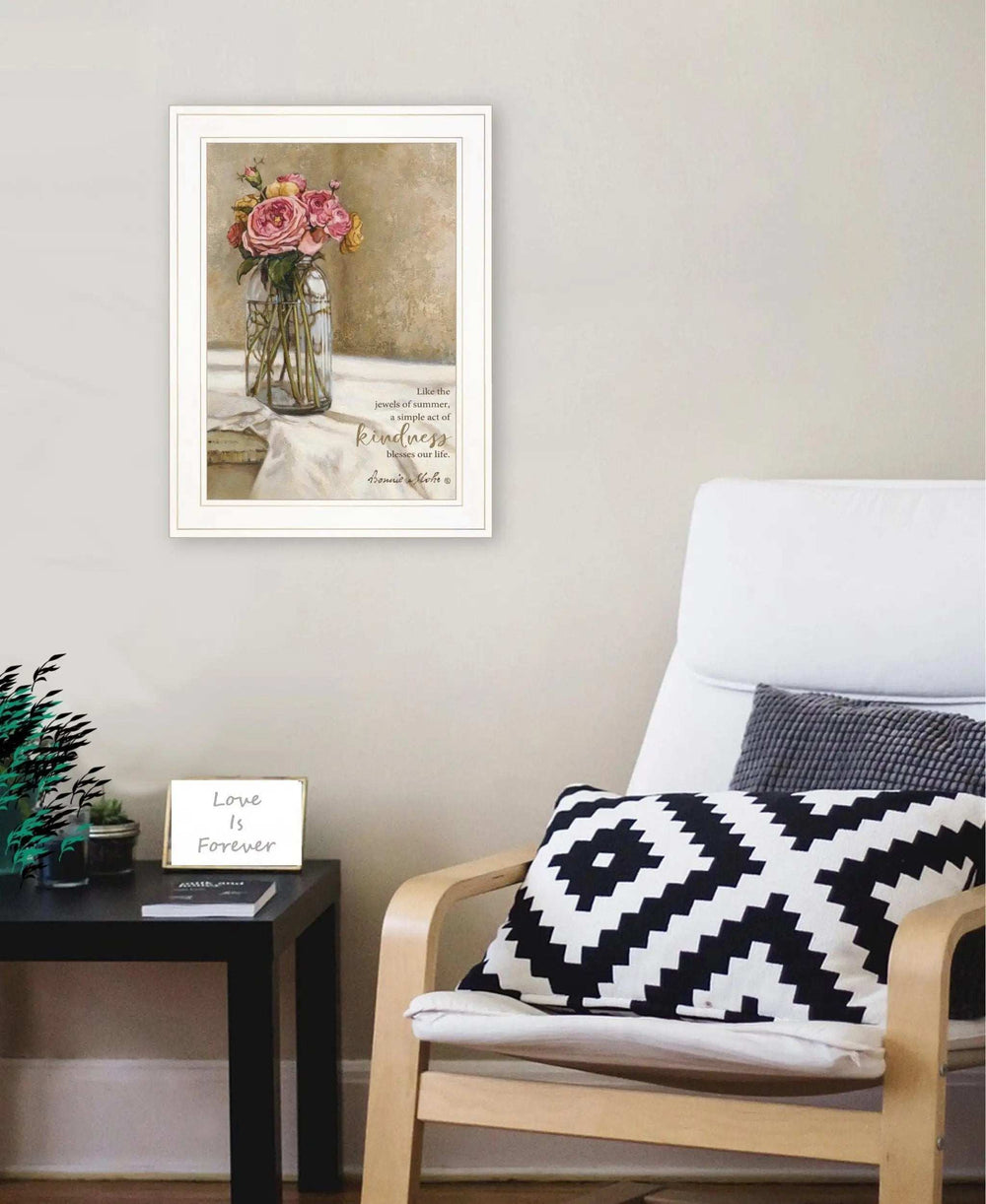 Jewels of Summer 1 White Framed Print Wall Art - Homeroots - Flyclothing LLC