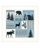 Cabin in the Woods 2 White Framed Print Wall Art - Homeroots - Flyclothing LLC