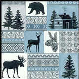 Cabin in the Woods 3 Black Framed Print Wall Art - Homeroots - Flyclothing LLC