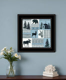 Cabin in the Woods 3 Black Framed Print Wall Art - Homeroots - Flyclothing LLC