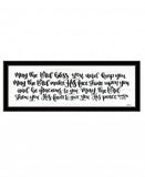 May the Lord Bless You and Keep You 2 Black Framed Print Wall Art - Homeroots - Flyclothing LLC