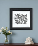 The Most Important Work 3 Black Framed Print Wall Art - Homeroots - Flyclothing LLC