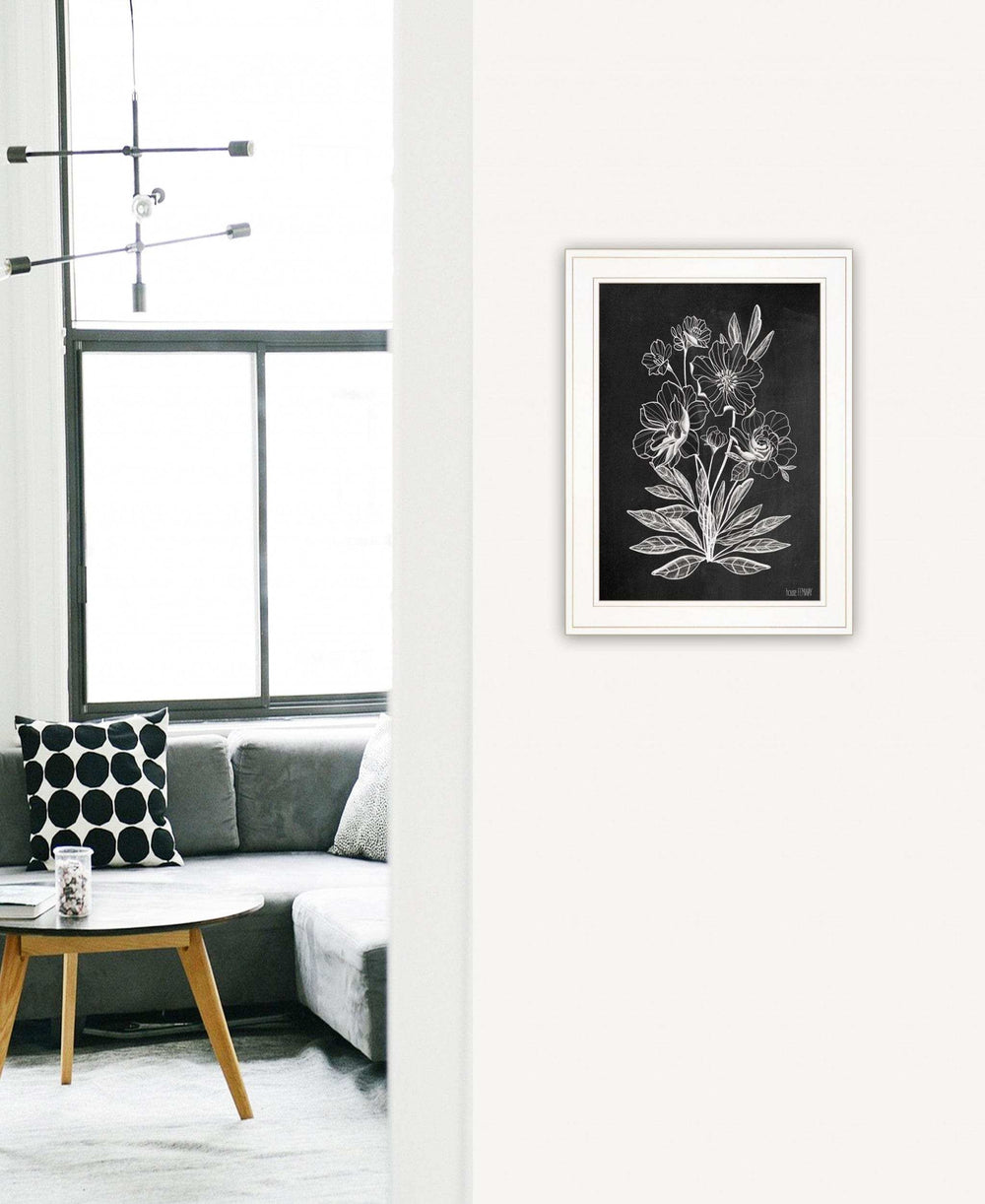 Vintage Chalkboard 2 White Framed Print Wall Art - Homeroots - Flyclothing LLC