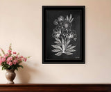 Vintage Chalkboard 3 Black Framed Print Wall Art - Homeroots - Flyclothing LLC