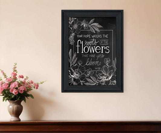 Yet to Bloom 4 Black Framed Print Wall Art - Homeroots - Flyclothing LLC