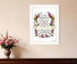Charming Garden 3 White Framed Print Wall Art - Homeroots - Flyclothing LLC