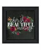 Cherish the Moments 3 Black Framed Print Wall Art - Homeroots - Flyclothing LLC
