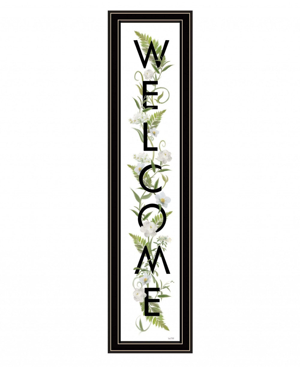 Welcome Sign II 3 Black Framed Print Wall Art - Homeroots - Flyclothing LLC