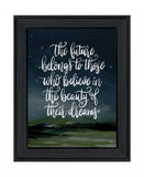 Beauty of Your Dreams 2 Black Framed Print Wall Art - Homeroots - Flyclothing LLC