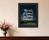 Go Forwards not Backwards 2 Black Framed Print Wall Art - Homeroots - Flyclothing LLC