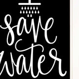 Shower Together 1 White Framed Print Wall Art - Homeroots - Flyclothing LLC