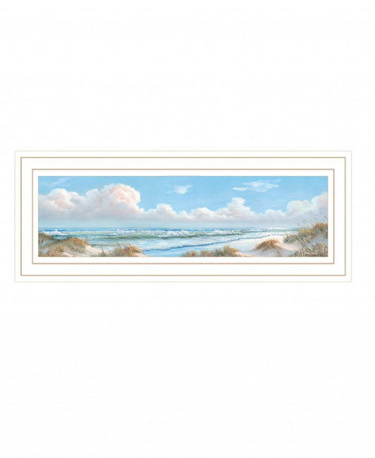Seascape I 1 White Framed Print Wall Art - Homeroots - Flyclothing LLC