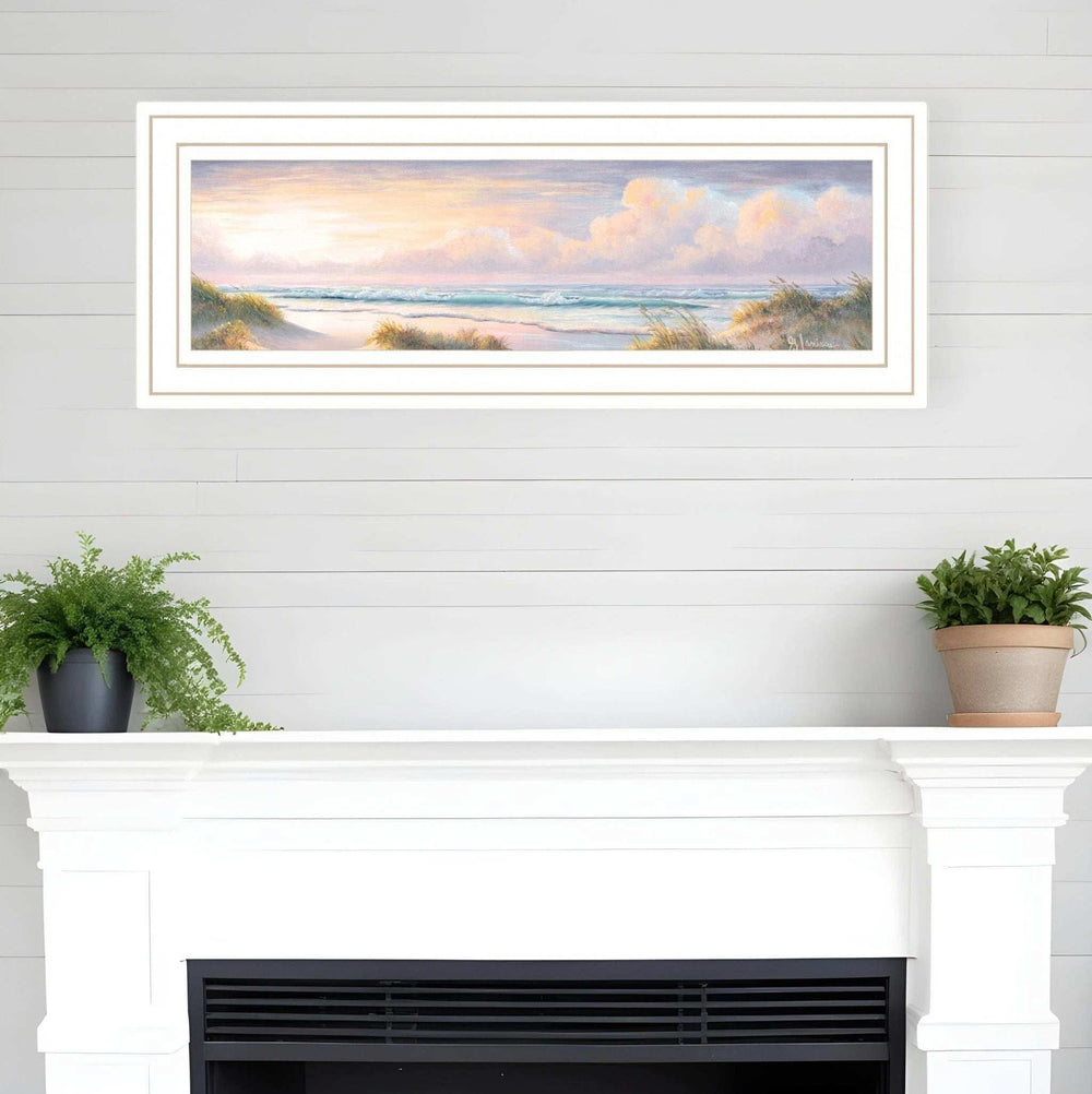 Seascape II 2 White Framed Print Wall Art - Homeroots - Flyclothing LLC