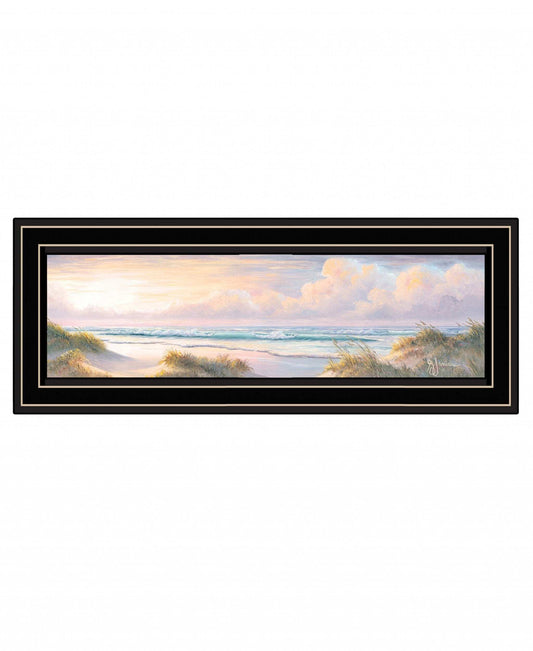 Seascape II 3 Black Framed Print Wall Art - Homeroots - Flyclothing LLC