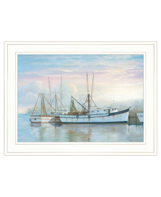 North Star at Rest 1 White Framed Print Wall Art - Homeroots - Flyclothing LLC