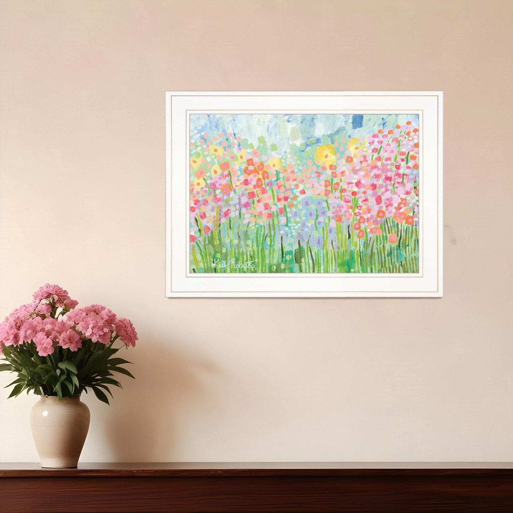 Growing Things NO 4 White Framed Print Wall Art - Homeroots - Flyclothing LLC