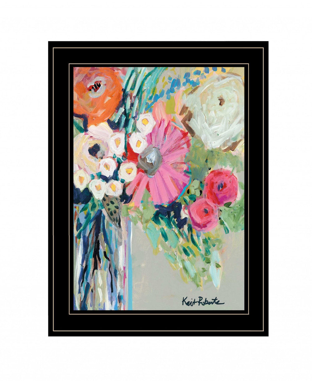 From Mrs Hazels Garden 2 Black Framed Print Wall Art - Homeroots - Flyclothing LLC