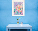 Master the Chaos 1 White Framed Print Wall Art - Homeroots - Flyclothing LLC