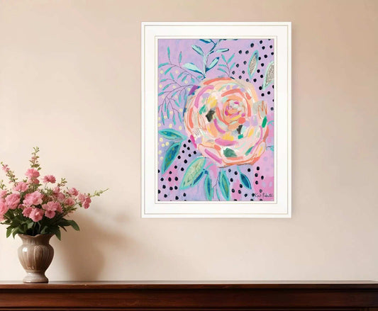 Master the Chaos 1 White Framed Print Wall Art - Homeroots - Flyclothing LLC