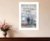 Where There is Love 1 White Framed Print Wall Art - Homeroots - Flyclothing LLC