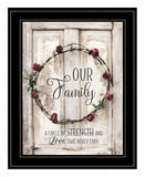 Our Family 2 Black Framed Print Wall Art - Homeroots - Flyclothing LLC