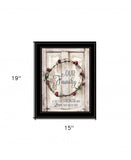 Our Family 2 Black Framed Print Wall Art - Homeroots - Flyclothing LLC