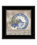 Farmhouse Blues II 3 Black Framed Print Wall Art - Homeroots - Flyclothing LLC