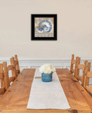 Farmhouse Blues II 3 Black Framed Print Wall Art - Homeroots - Flyclothing LLC