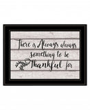 Always Thankful 3 Black Framed Print Wall Art - Homeroots - Flyclothing LLC