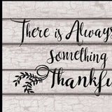 Always Thankful 3 Black Framed Print Wall Art - Homeroots - Flyclothing LLC
