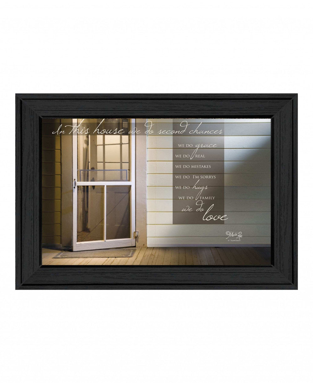 Second Chances 2 Black Framed Print Wall Art - Homeroots - Flyclothing LLC