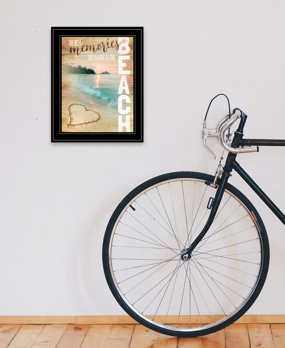 Beach Memories 2 Black Framed Print Wall Art - Homeroots - Flyclothing LLC