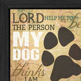 My Dog 2 Black Framed Print Wall Art - Homeroots - Flyclothing LLC