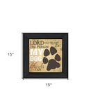 My Dog 2 Black Framed Print Wall Art - Homeroots - Flyclothing LLC