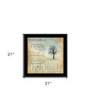 In Our Home 5 Black Framed Print Wall Art - Homeroots - Flyclothing LLC