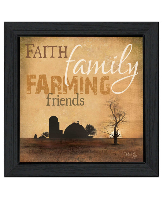 Farming 2 Black Framed Print Wall Art - Homeroots - Flyclothing LLC
