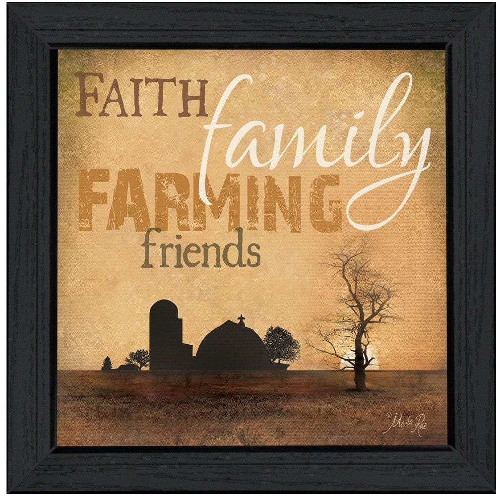 Farming 2 Black Framed Print Wall Art - Homeroots - Flyclothing LLC