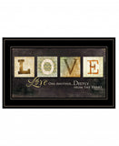 Love One Another 3 Black Framed Print Wall Art - Homeroots - Flyclothing LLC