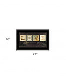 Love One Another 3 Black Framed Print Wall Art - Homeroots - Flyclothing LLC