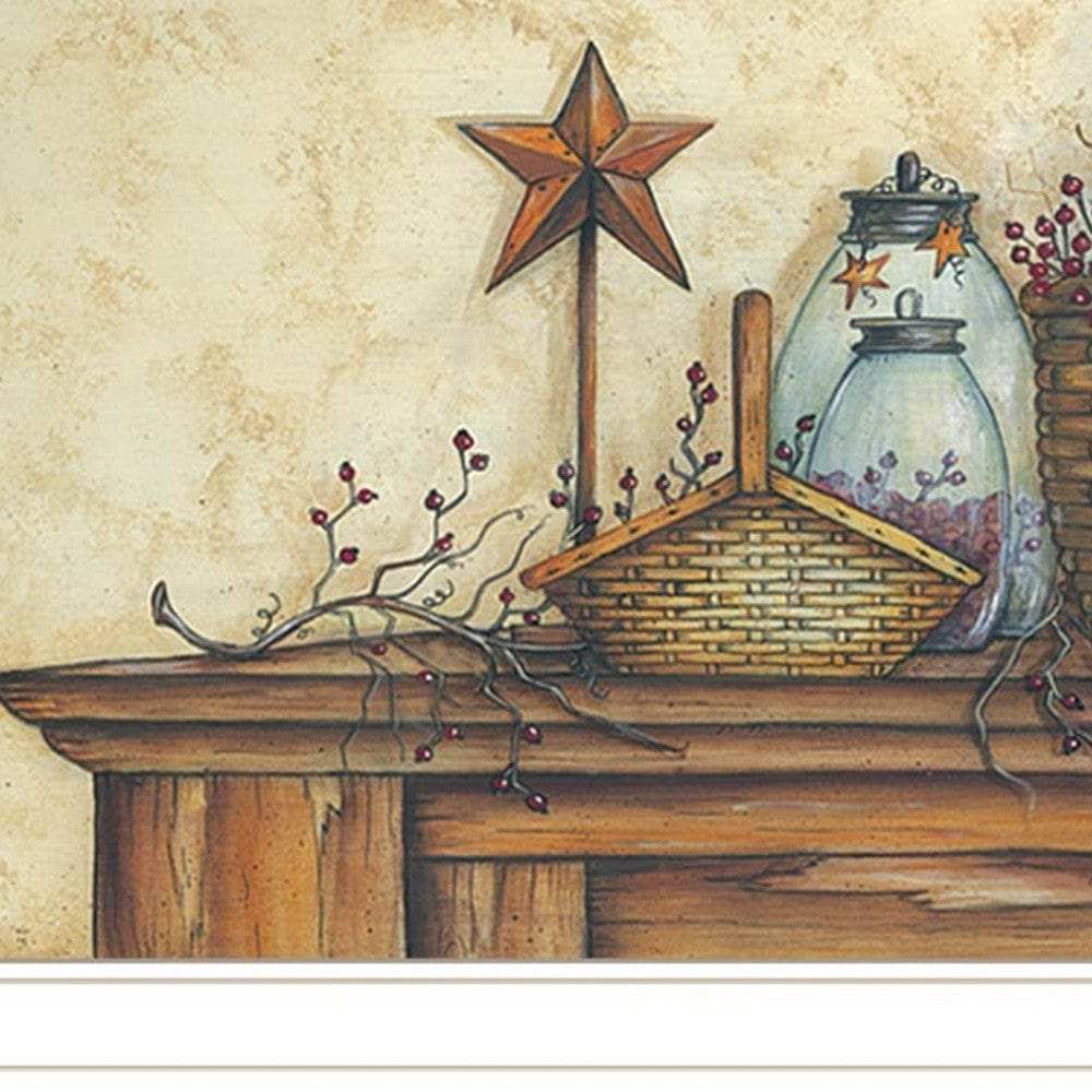 Live Life Simple 1 White Framed Print Wall Art - Homeroots - Flyclothing LLC