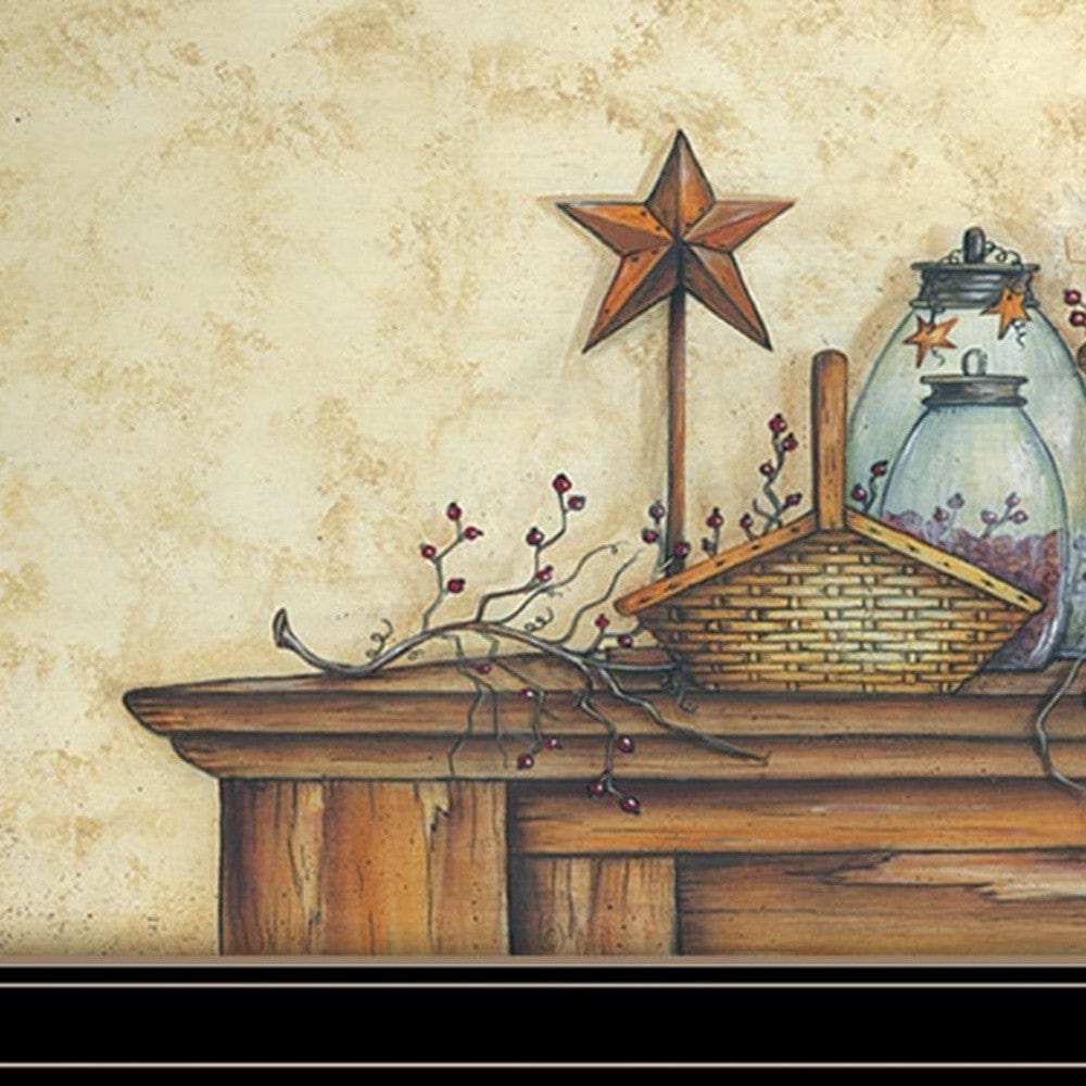 Live Life Simple 3 Black Framed Print Wall Art - Homeroots - Flyclothing LLC