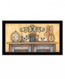 Come Gather at Our Table 1 Black Framed Print Wall Art - Homeroots - Flyclothing LLC